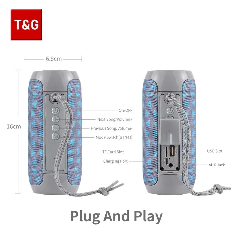 TG117 Wireless Bass Speaker